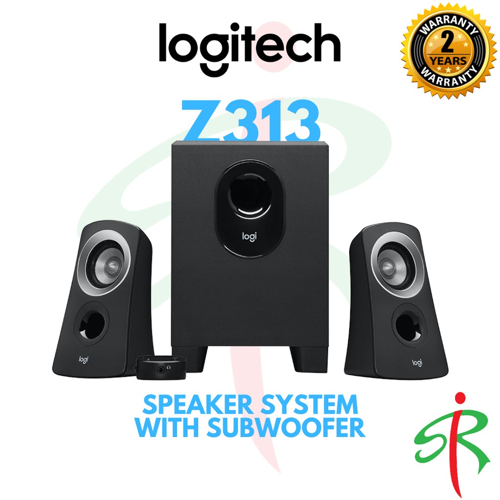 Logitech Z313 Speaker System With Subwoofer 50w Shopee Malaysia 3675