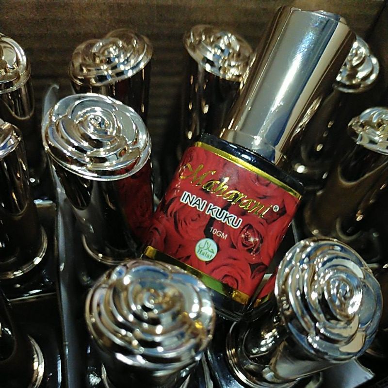 Inai Kuku Maharani Botol 10gram Halal SAH SOLAT | Shopee Malaysia