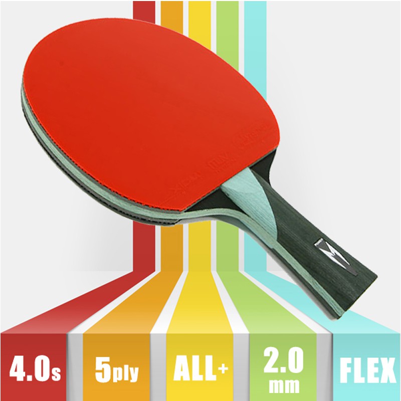 Xiom MUV Zeta 4.0S Table Tennis Racket Shopee Malaysia