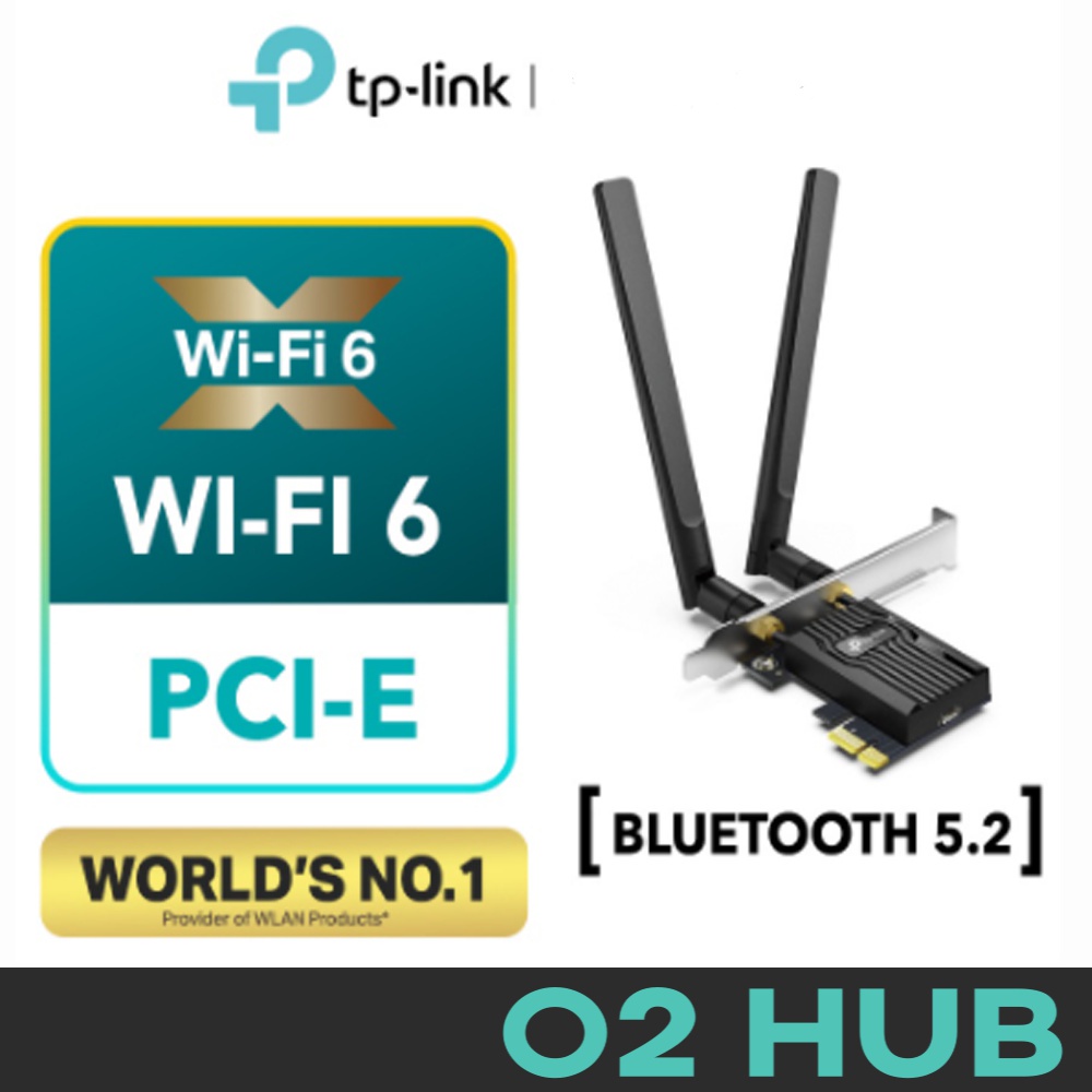 TPLink Archer TX55E AX3000 WiFi 6 & Bluetooth 5.2 PCIe Wireless