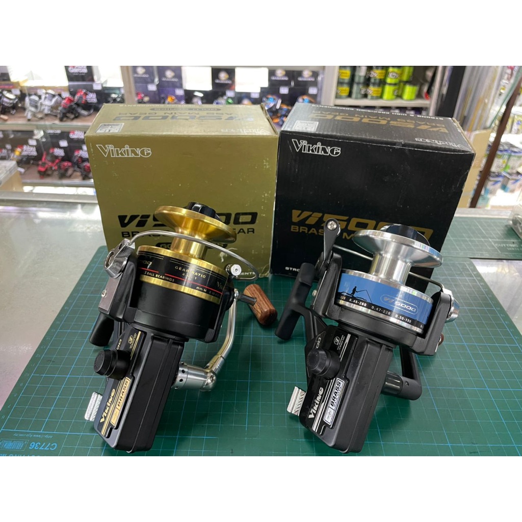 VIKING VI SERIES, MADE IN KOREA, SPINNING FISHING REEL Shopee Malaysia
