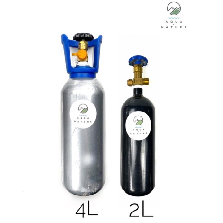 Aquarium CO2 Set Plant Tank brand new Carbon Steel CO2 Bottle Cylinder ...