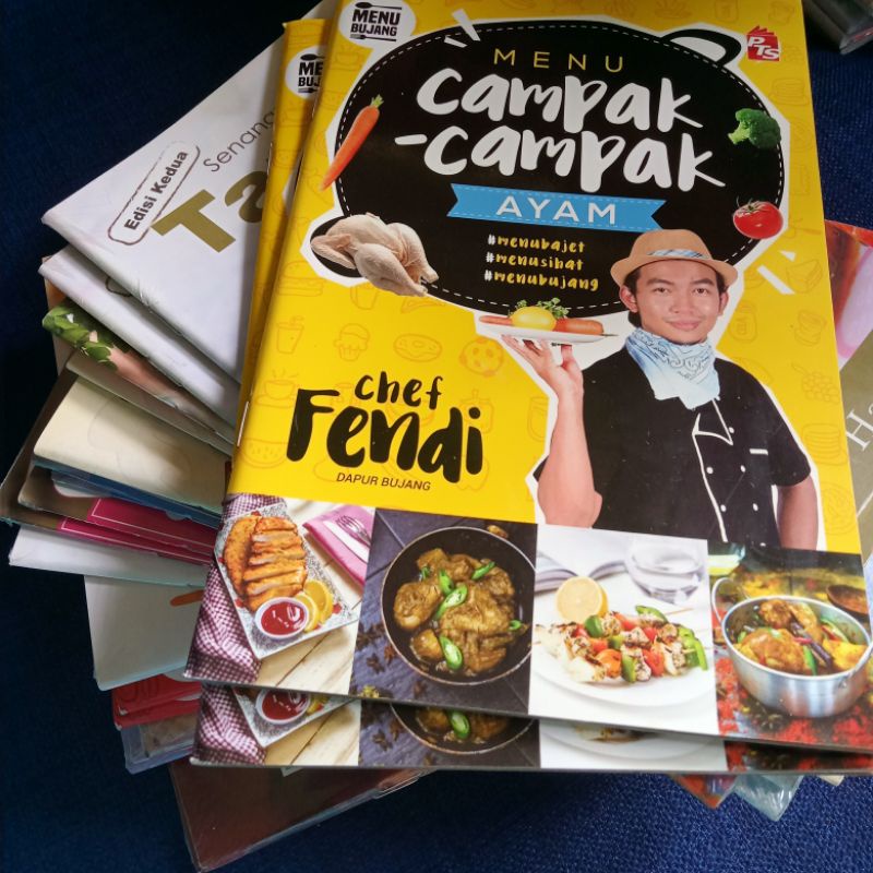 Pelbagai Buku Resepi Chef Fendi Chef Hanieliza Chef Hafiza Resipi Chef