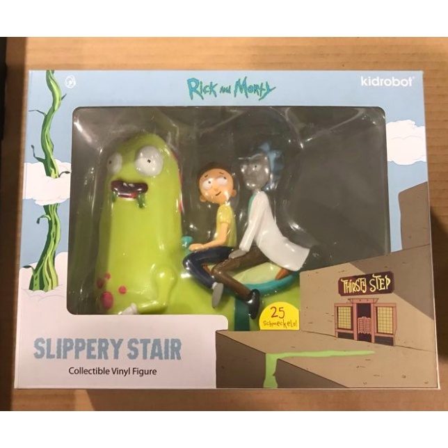 Kidrobot Rick and Morty Slippery Stair Collectible Vinyl Figure ...