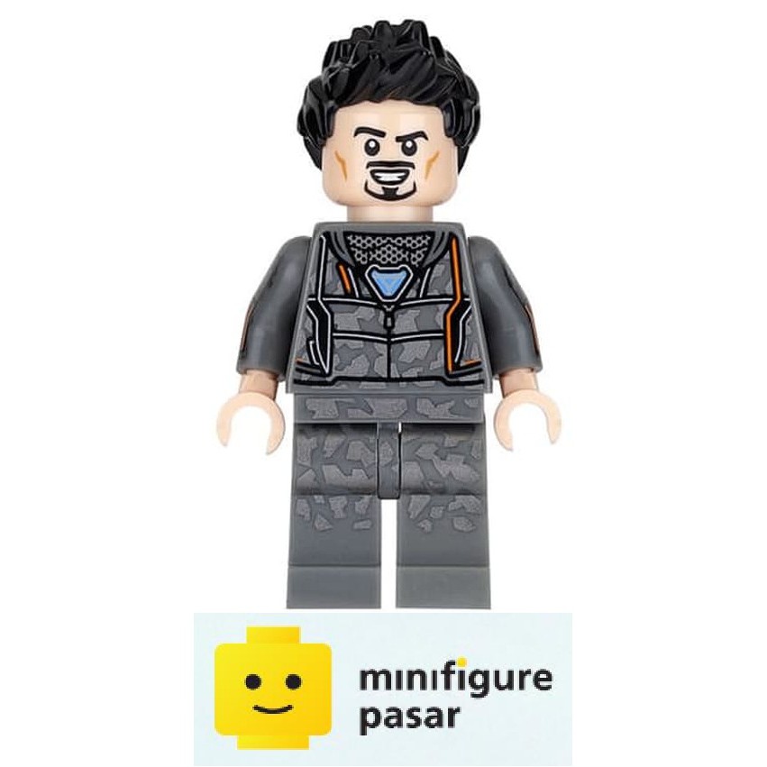 Lego tony stark discount minifigure