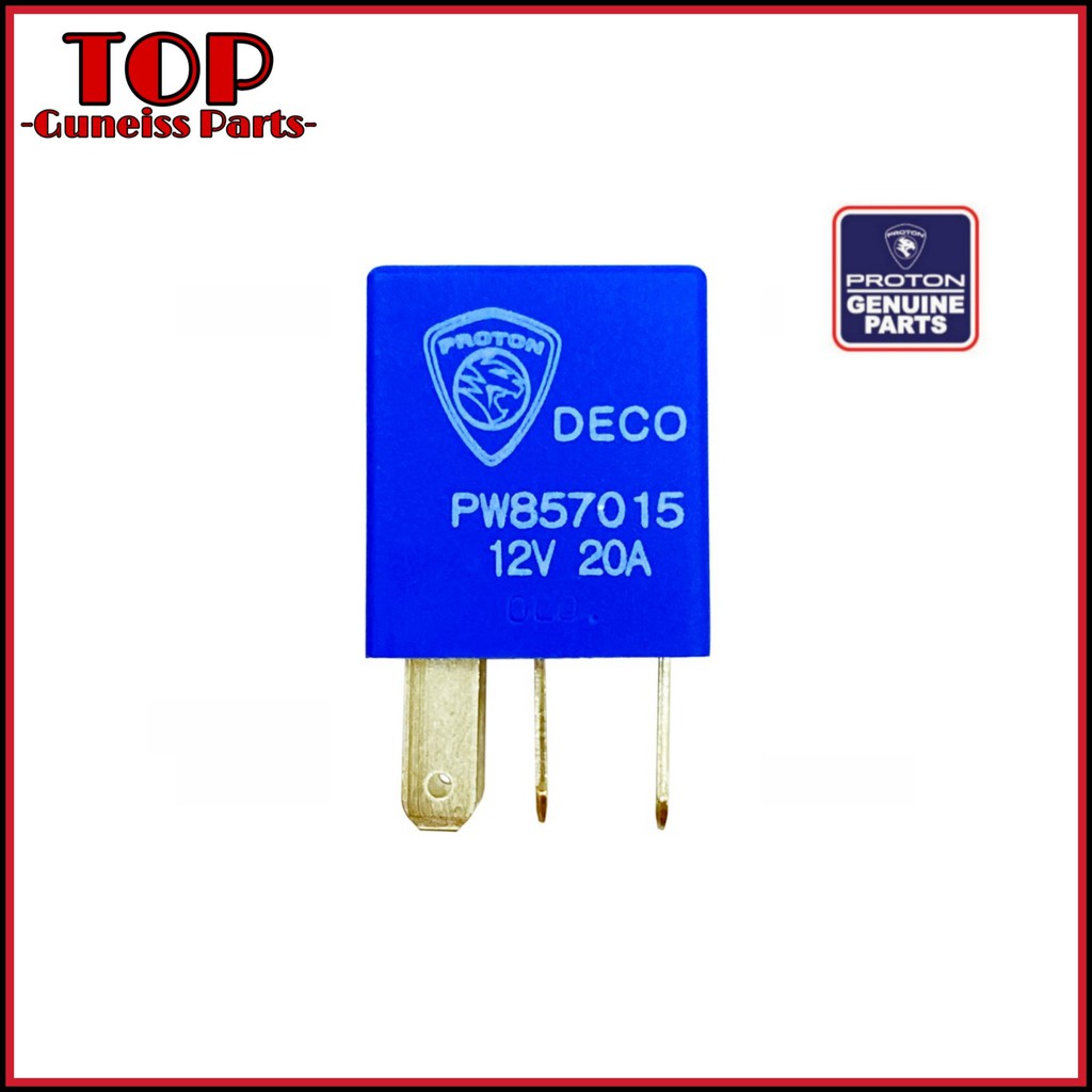 Original Proton 4Pin Relay 20A 12V MICRO RELAY - EXORA PREVE FAN RELAY ...