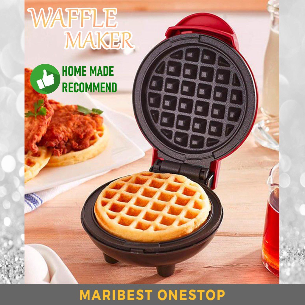 Waffle Maker Toaster Round Wafel Electric Mini Waffles Machine ...