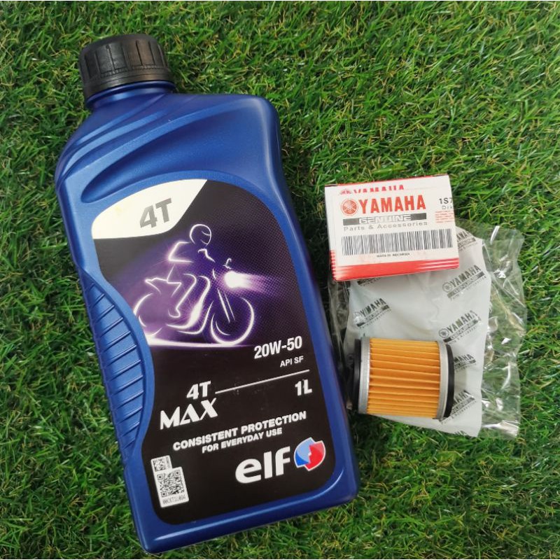 ELF 4T Max 20W50 Motorcycle Engine Oil(New packaging) Shopee Malaysia