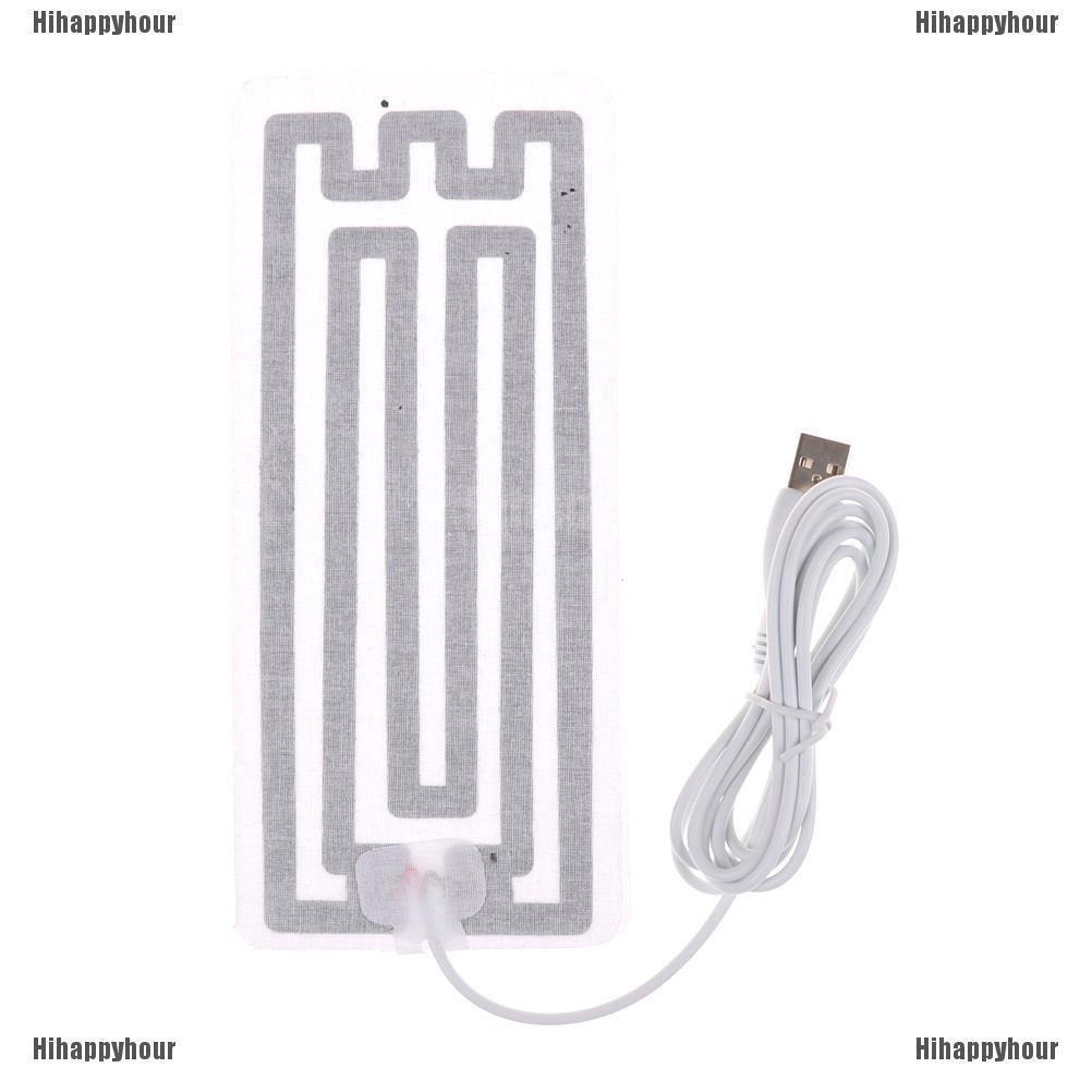 Hihappyhour USB Heating Element Film Heater 8*18CM For Warm Feet Hand