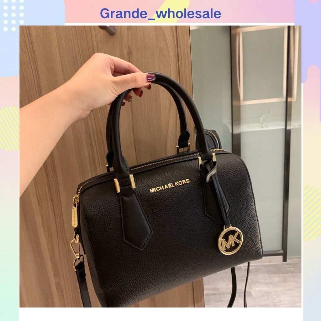 Mk leather handbags hot sale