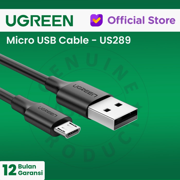 Ugreen Micro USB Cable (Fast Charging) US289 Shopee Malaysia