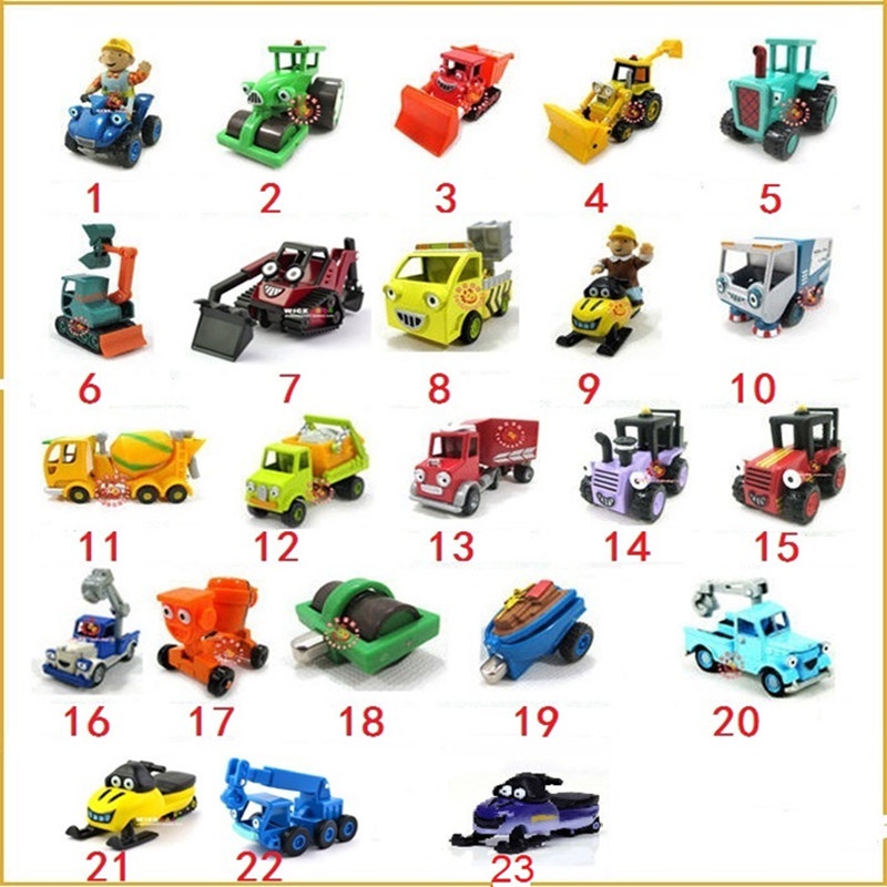 Bob The Builder Metal Construction Vehicles Toy Car TRIX Sumsy