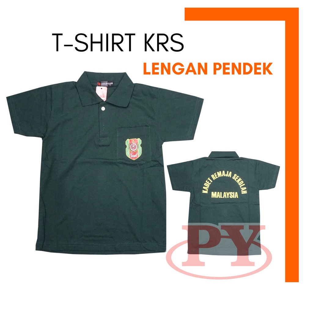 003ss T Shirt Kadet Remaja Krs Lengan Pendek Tshirt Kadet Short