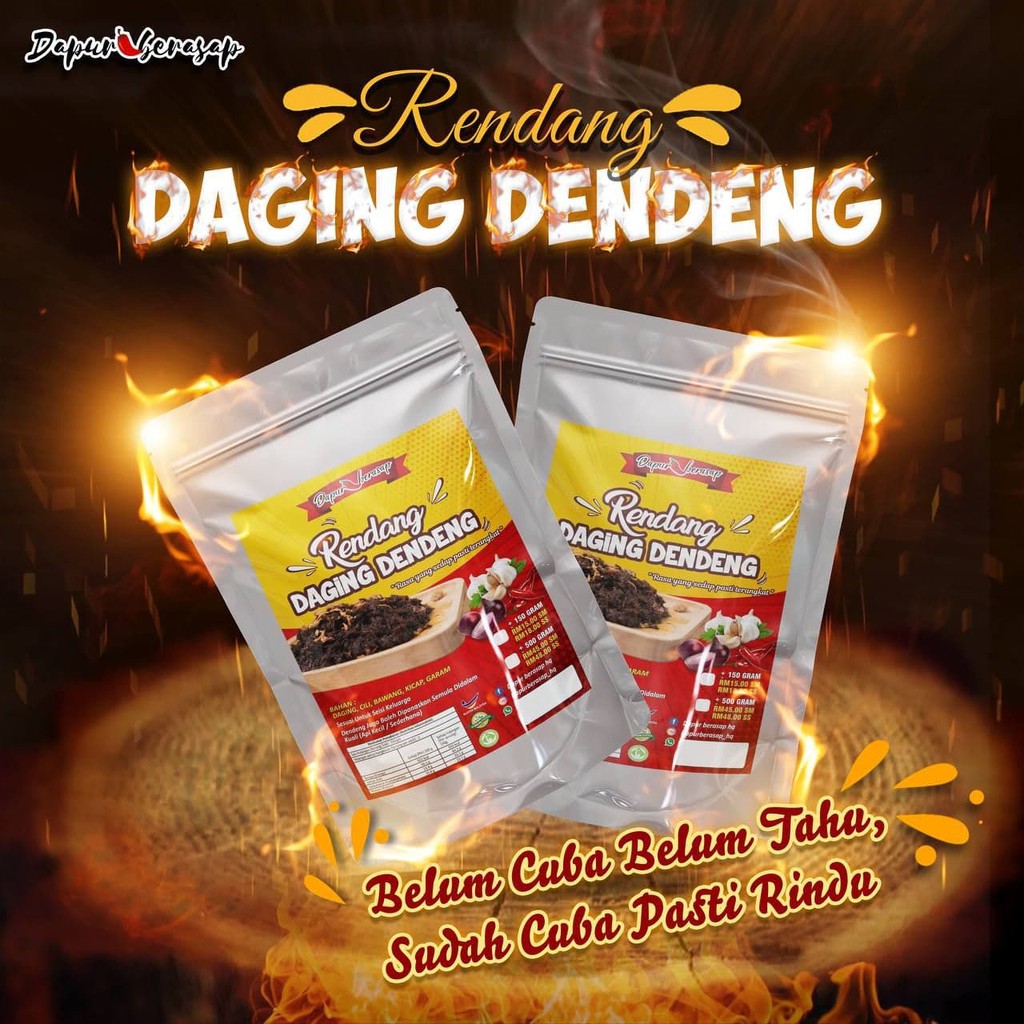 Rendang Daging DengDeng 150gm | Shopee Malaysia