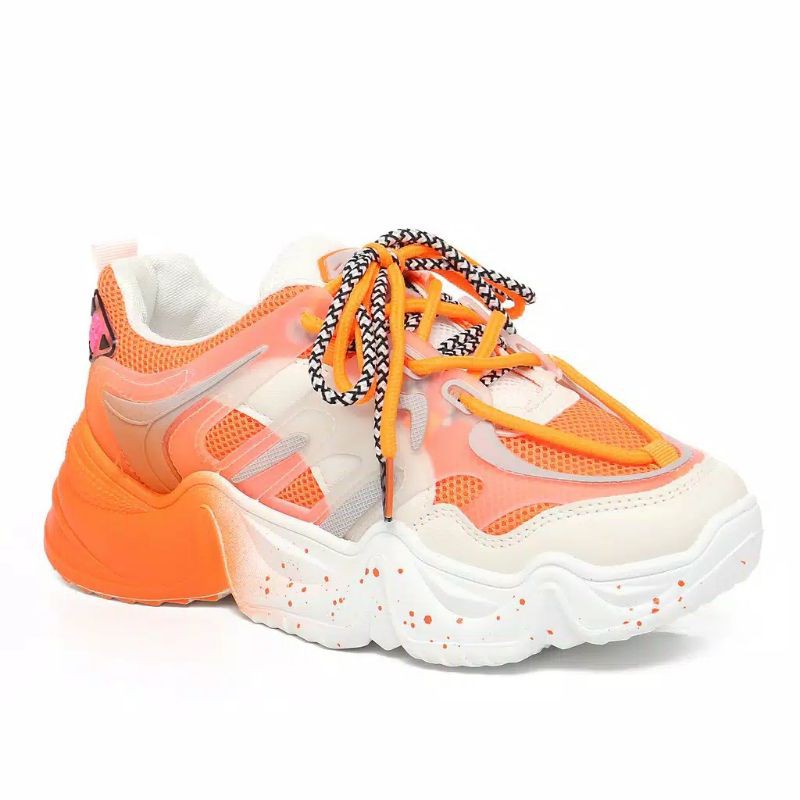 Pvn Mujigae Sneakers Women (oren) | Shopee Malaysia