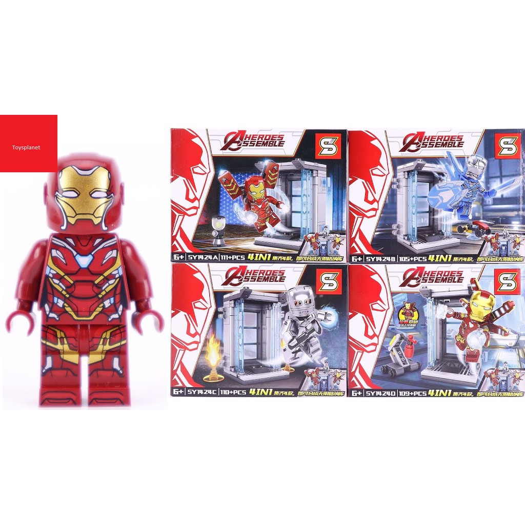 Lego sy cheap iron man