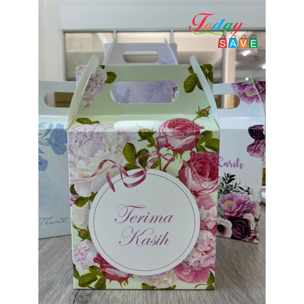 Wedding Door Gift Box Terima Kasih Thank You Goodie Bag Party Pack