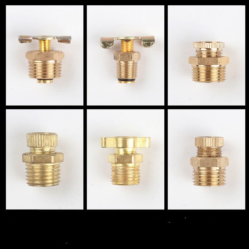 1pcs brass air compressor water drain valve 1/4" npt for piston