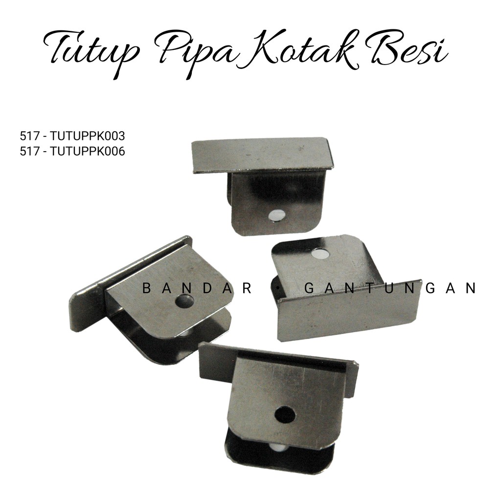 Iron Box Pipe Display End Cap/Box Pipe Cover/Box Pipe Cover(BH