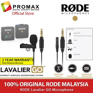 Rode Lavalier GO Compact Wireless Microphone System