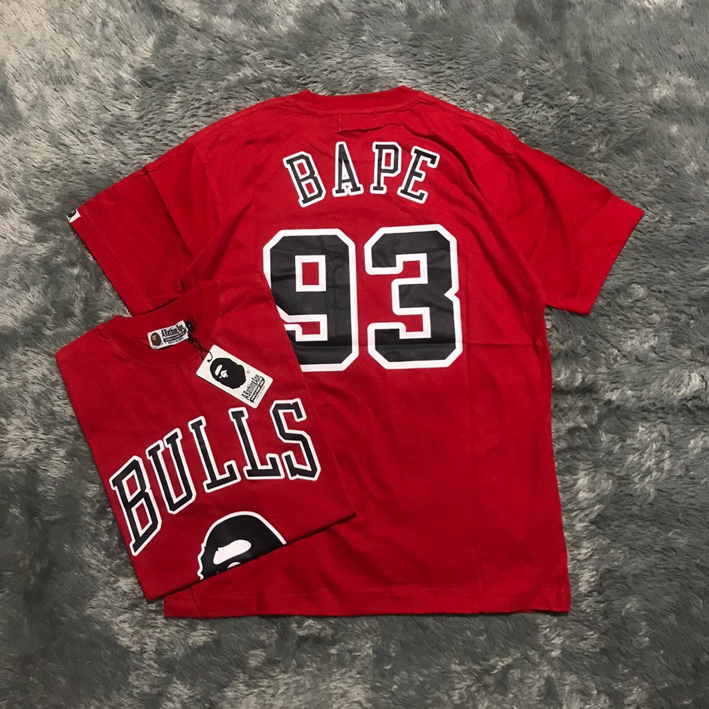 Bape bulls best sale t shirt