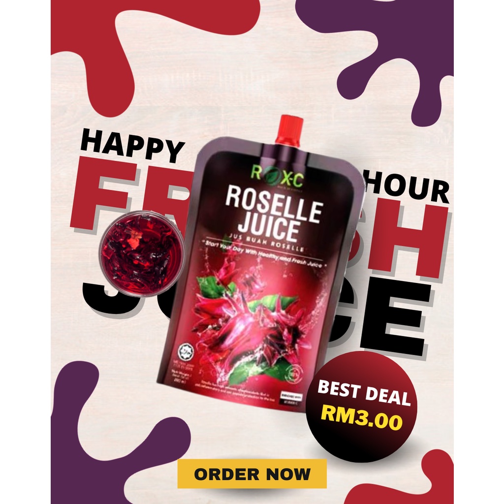 Roselle Juice Original (200ML) Shopee Malaysia