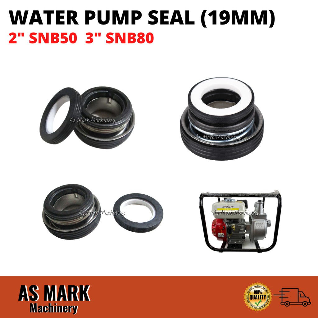KOSHI 2" SNB50 3" SNB80 19MM Water Pump Seal Kato Mechanical Seal