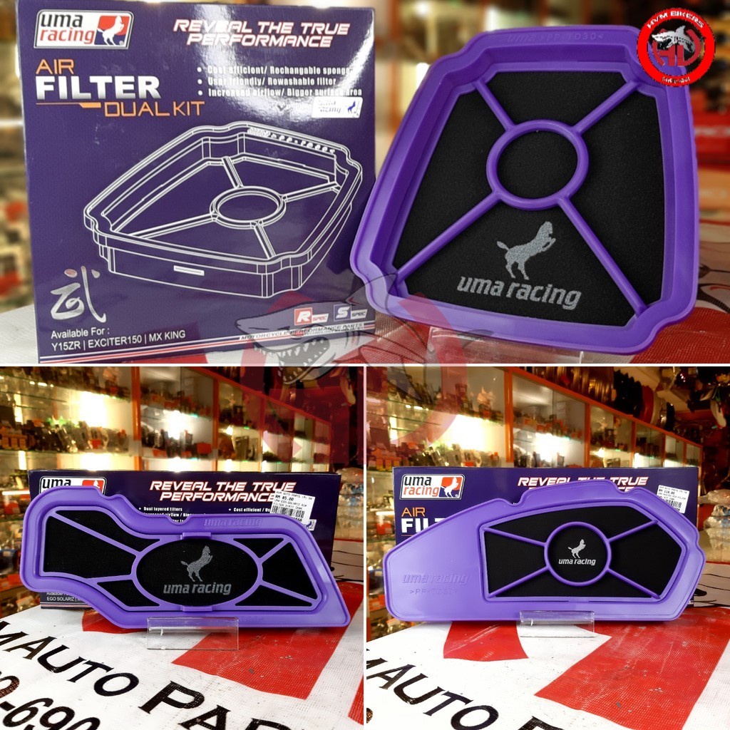 AIR FILTER UMA RACING Y15ZR NVX155 EGO AIR FILTER Y15 AIR FILTER NVX 155 Shopee Malaysia