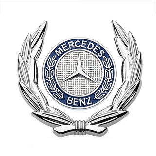 Car Trunk Metal Decorative Sticker Auto Body Cover Scratches Emblem Badge  Decal for Mercedes Benz W210 W203 W204 W202 W176 C200L C260L