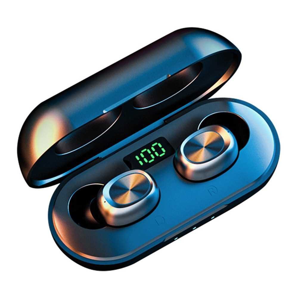 TWS Bluetooth 5.0 Wireless Headphones Mini Smart InEar Headset with Mic Pick Up Automatic