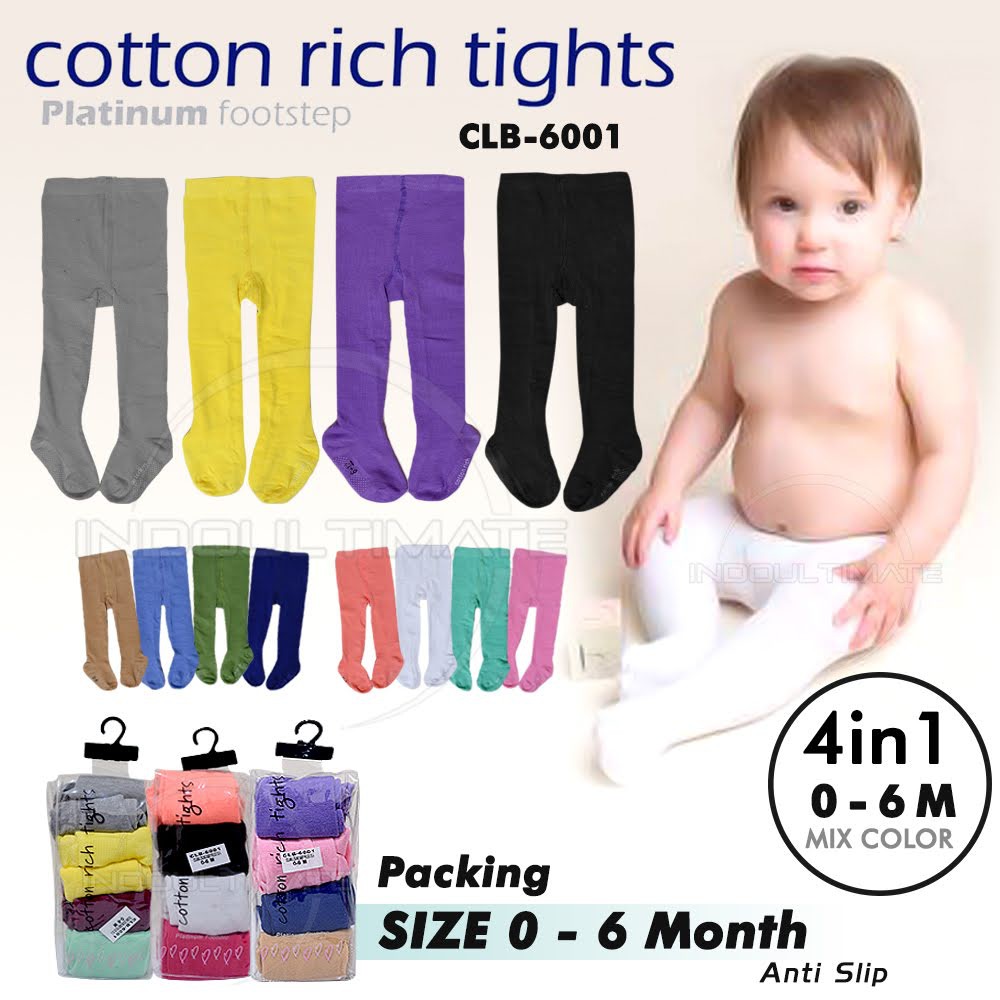 Newborn Baby Leggings Trousers 0 12 Months Plain Baby Leggings Closed Legs Bottom CLB 6001 Shopee Malaysia