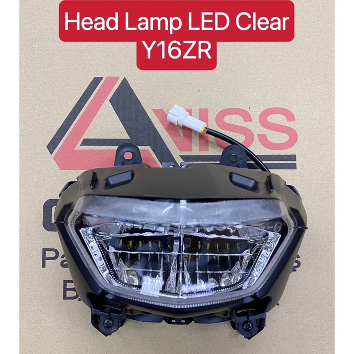 Yamaha Y16ZR Y16 Front Head Lamp LED Clear Front Head Lamp Assy Head