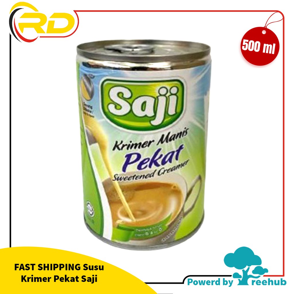 Saji Susu Krimer Pekat Sweetened Condensed Milk 500ml Rd E Mart Shopee Malaysia 9092