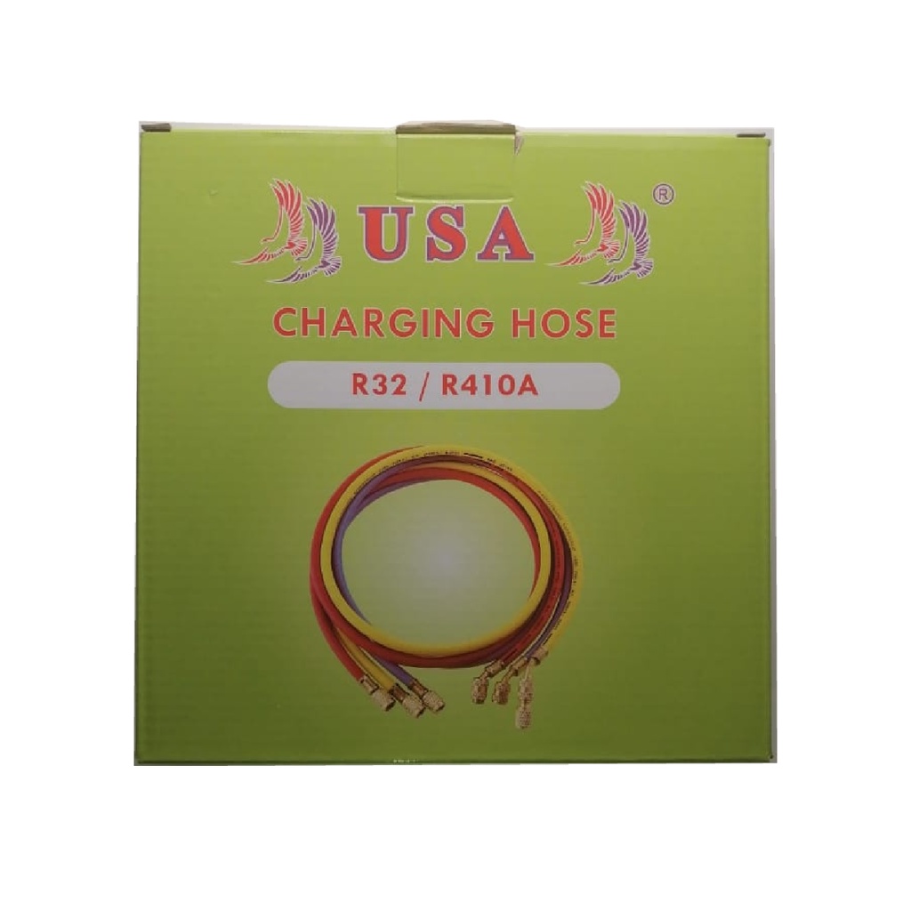 USA Refrigerant Charging Hose R32/R410 / SunEye Refrigerant Charging