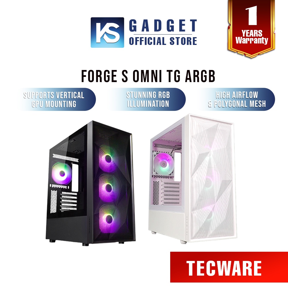 Forge  Tecware Mid Tower Gaming Case