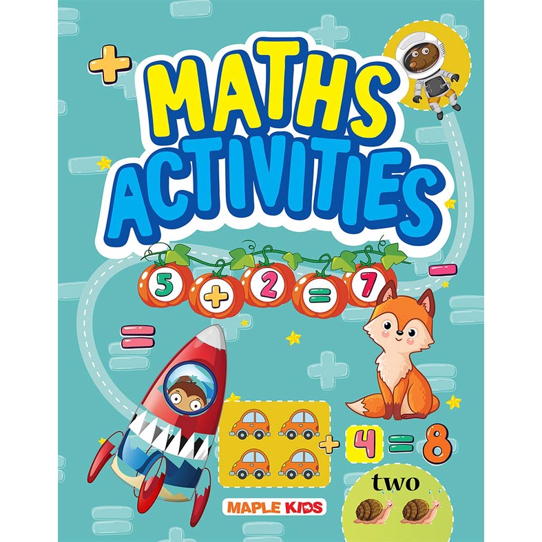 Activity Book/Activity Book - Maths for Kids Age 4 to 5 Yrs | Shopee ...