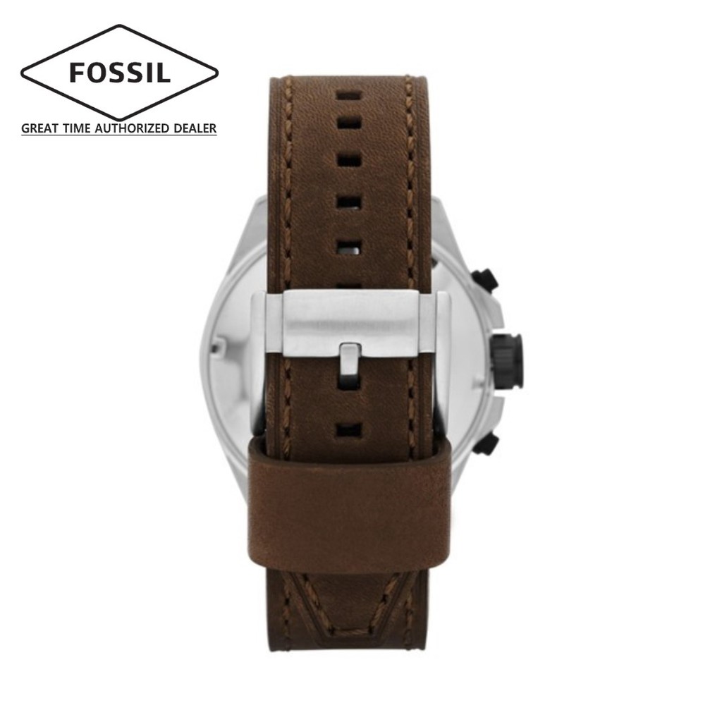 FOSSIL Watch CH2882I Decker Chronograph Leather Gent s Watch