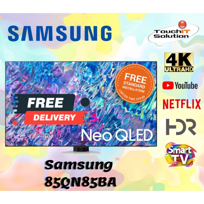 Samsung 85 inch QN85B NEO QLED 4K Smart TV 85QN85B 85QN85BA (2022 ...