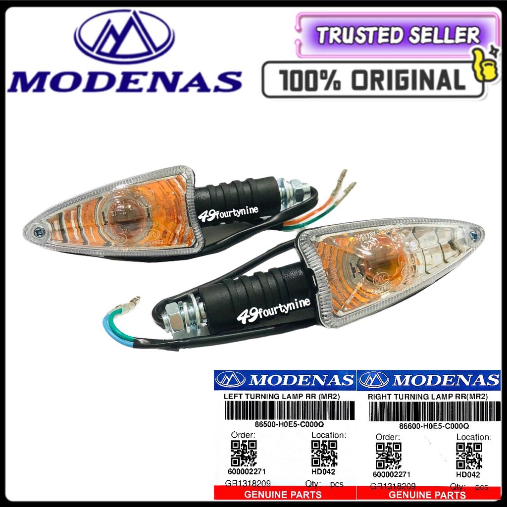 100% ORIGINAL MR2 REAR SIGNAL LAMP SIGNAL BELAKANG WINKER LAMP | Shopee ...