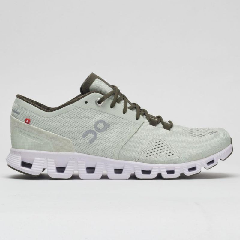 On Cloud X | Men | Aloe/White | Shopee Malaysia