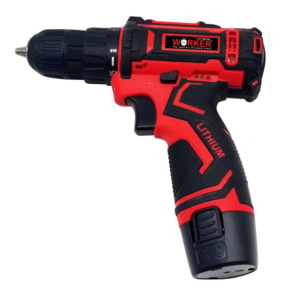 WORKER 12V CORDLESS DRILL SET (WK-5502) | Shopee Malaysia