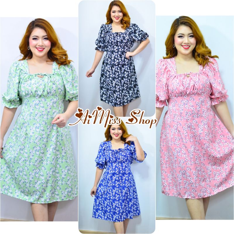 AiMiss Shop Plump Girl Clothes Fat People Dresses Chubby | Shopee Malaysia