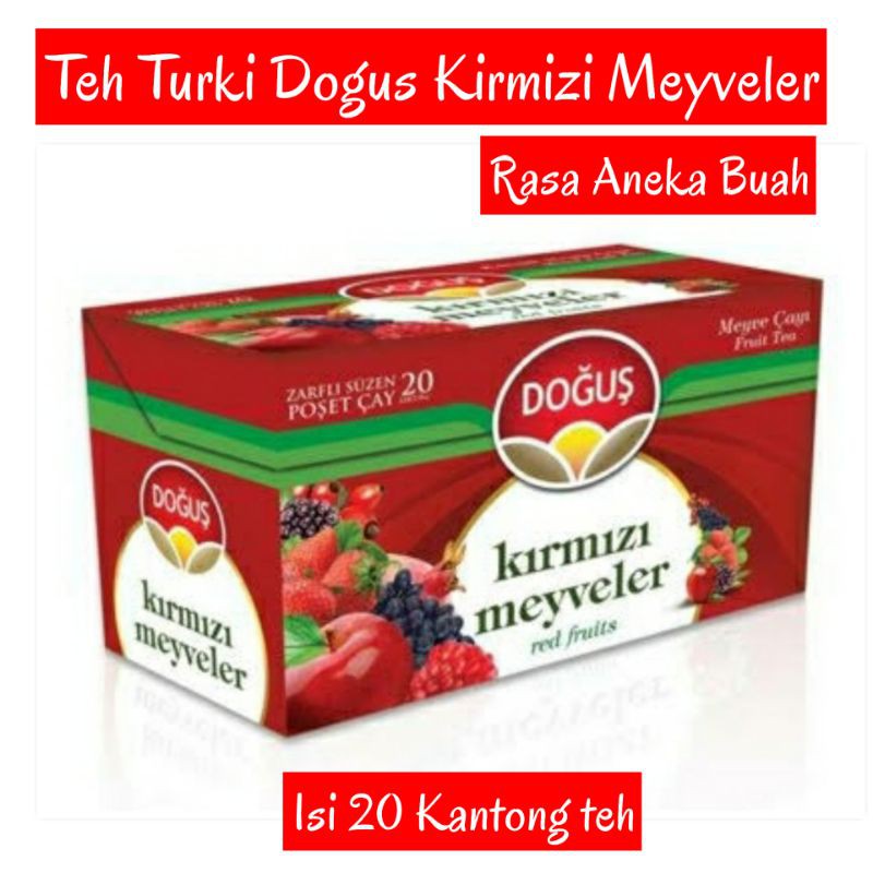 Turkish Tea Fruit Flavor, Dogus Kirmizi Meyveler, Turkish Dogus Fruit ...