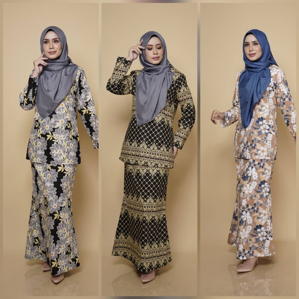 Baju kurung hot sale cotton 2018