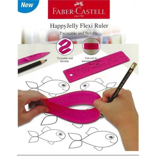Faber Castell Flexi Jelly Ruler 15cm / 30cm | Shopee Malaysia