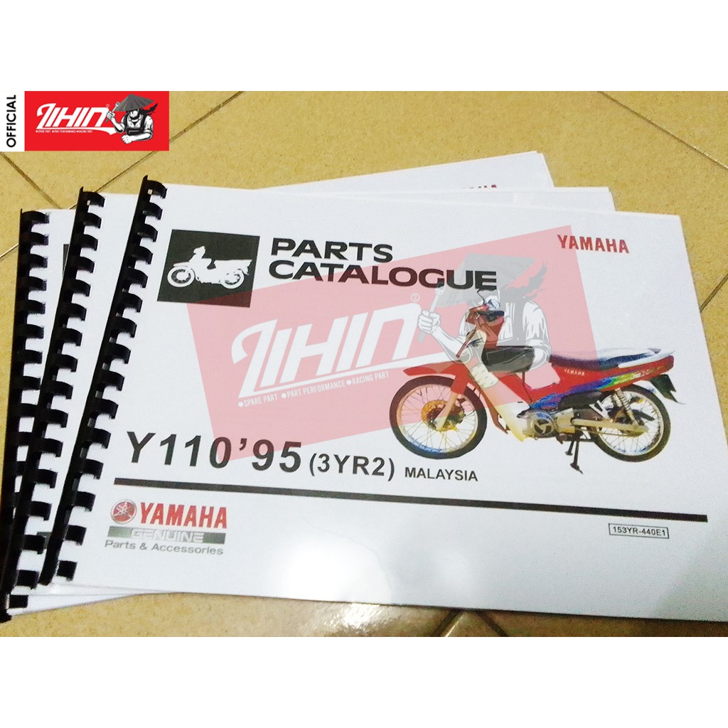 Yamaha SS Two Y110 '95 (3YR2) Part Catalogue | Shopee Malaysia