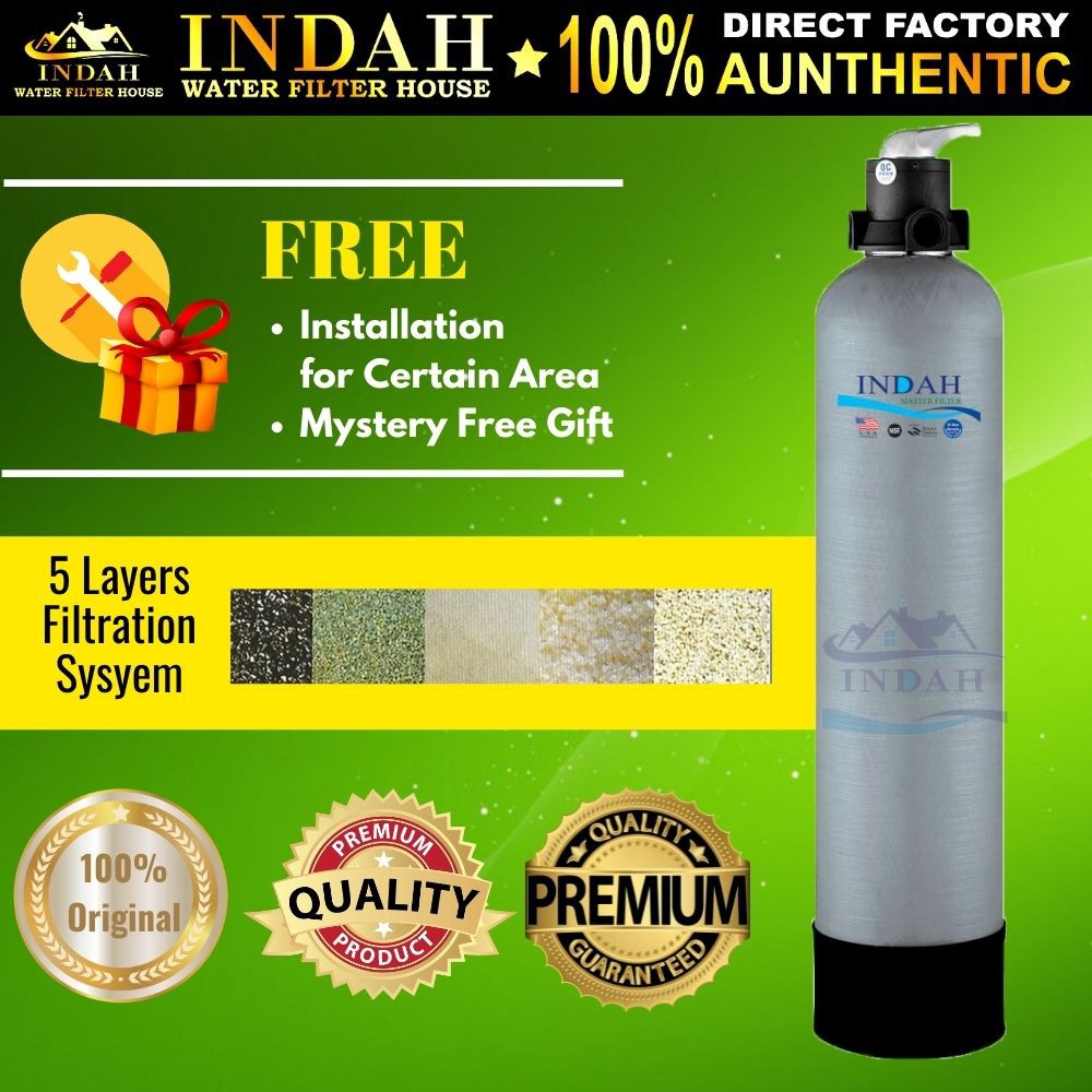 INDAH Master Fiberglass Outdoor Water Filter Model IN1044 Indah
