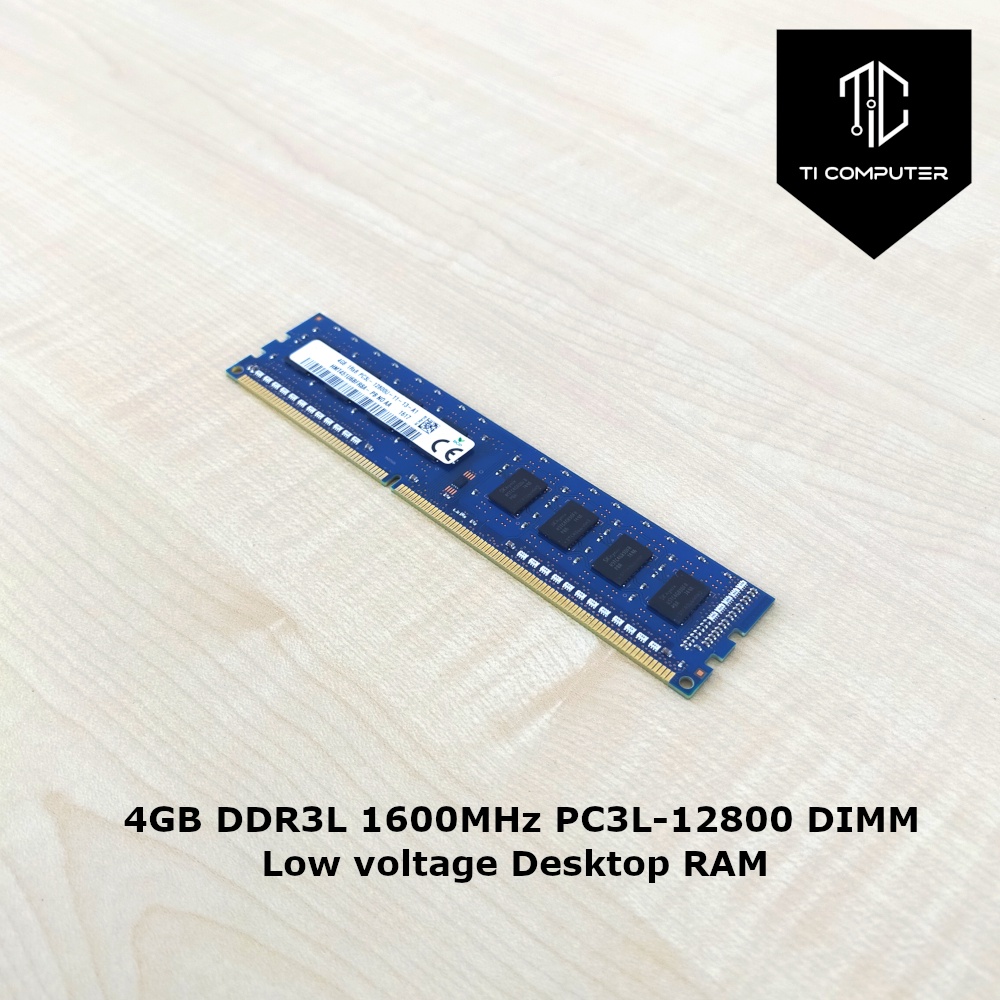 Used 4GB DDR3L 1600MHz PC3L-12800 DIMM Low voltage Desktop PC RAM ...