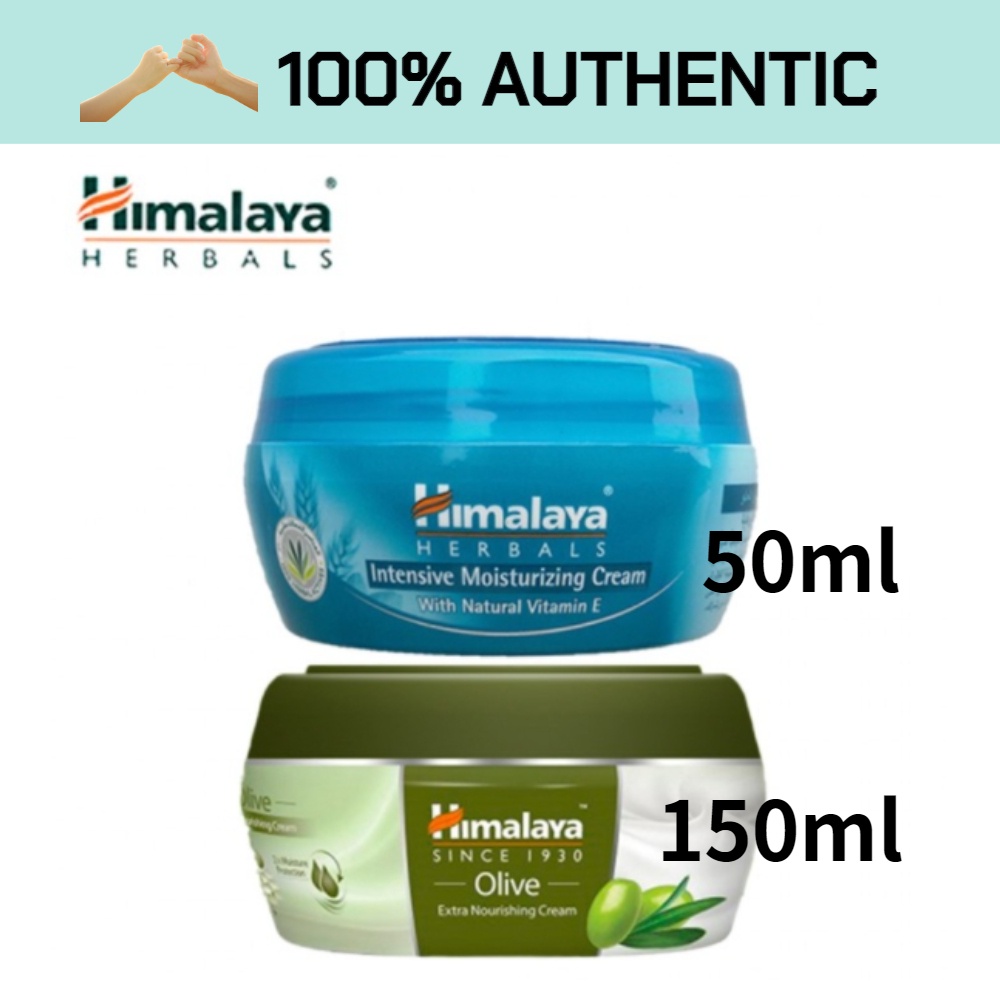 Himalaya Intensive Moisturizing Cream Vitamin E 50ml + Himalaya Olive