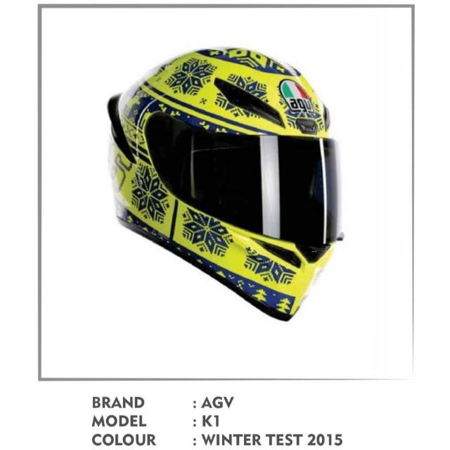 AGV K1 ORIGINAL/GENUINE + SMOKE VISOR AND CLEAR VISOR Shopee Malaysia